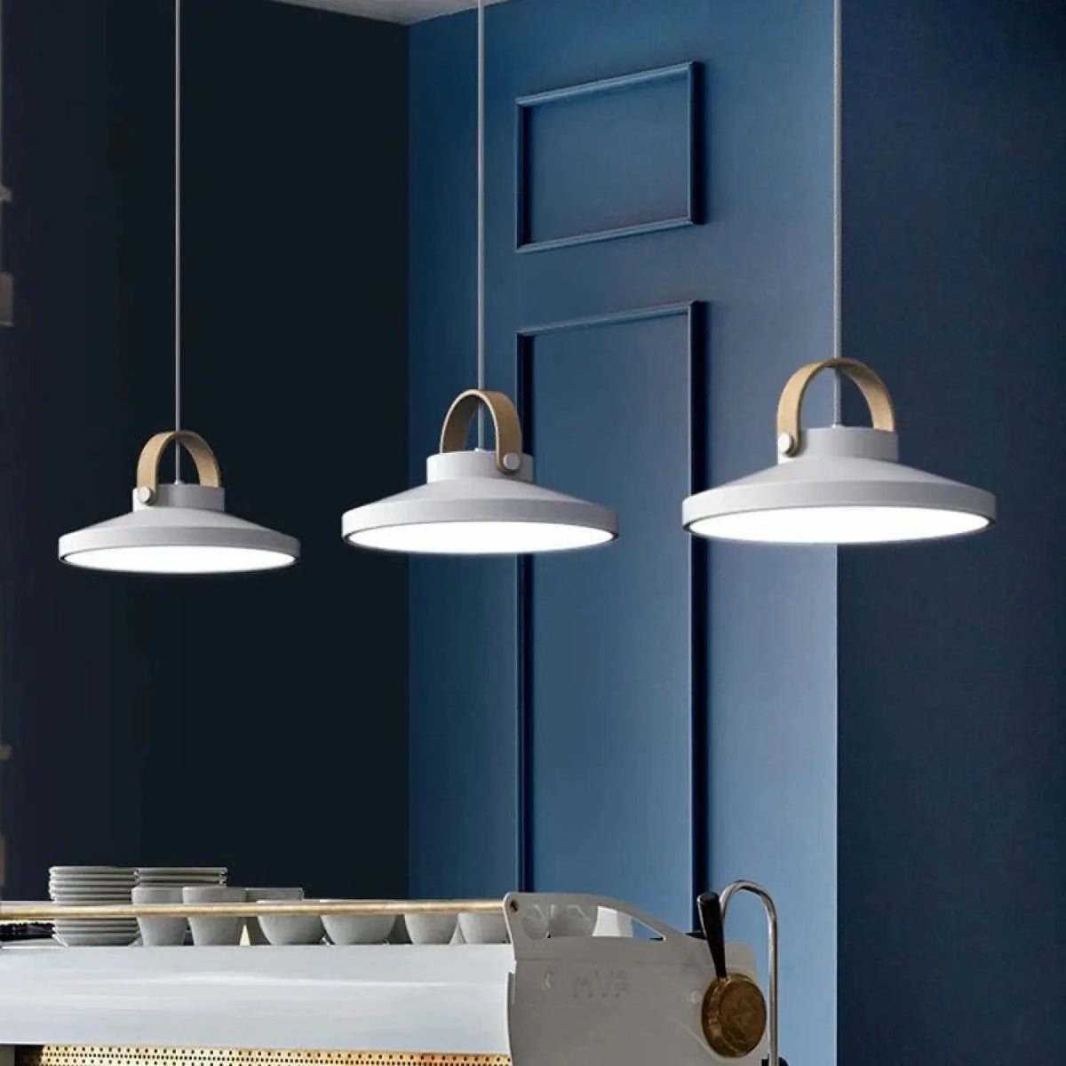 Lampa łazienkowa wisząca czarna | Savante