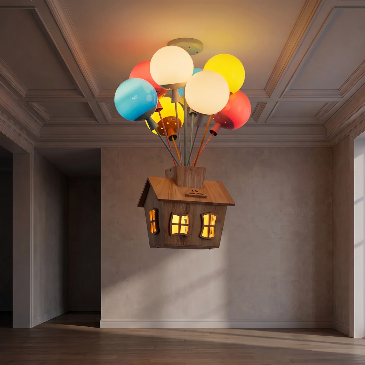 Lampa schodowa wisząca | Elmina