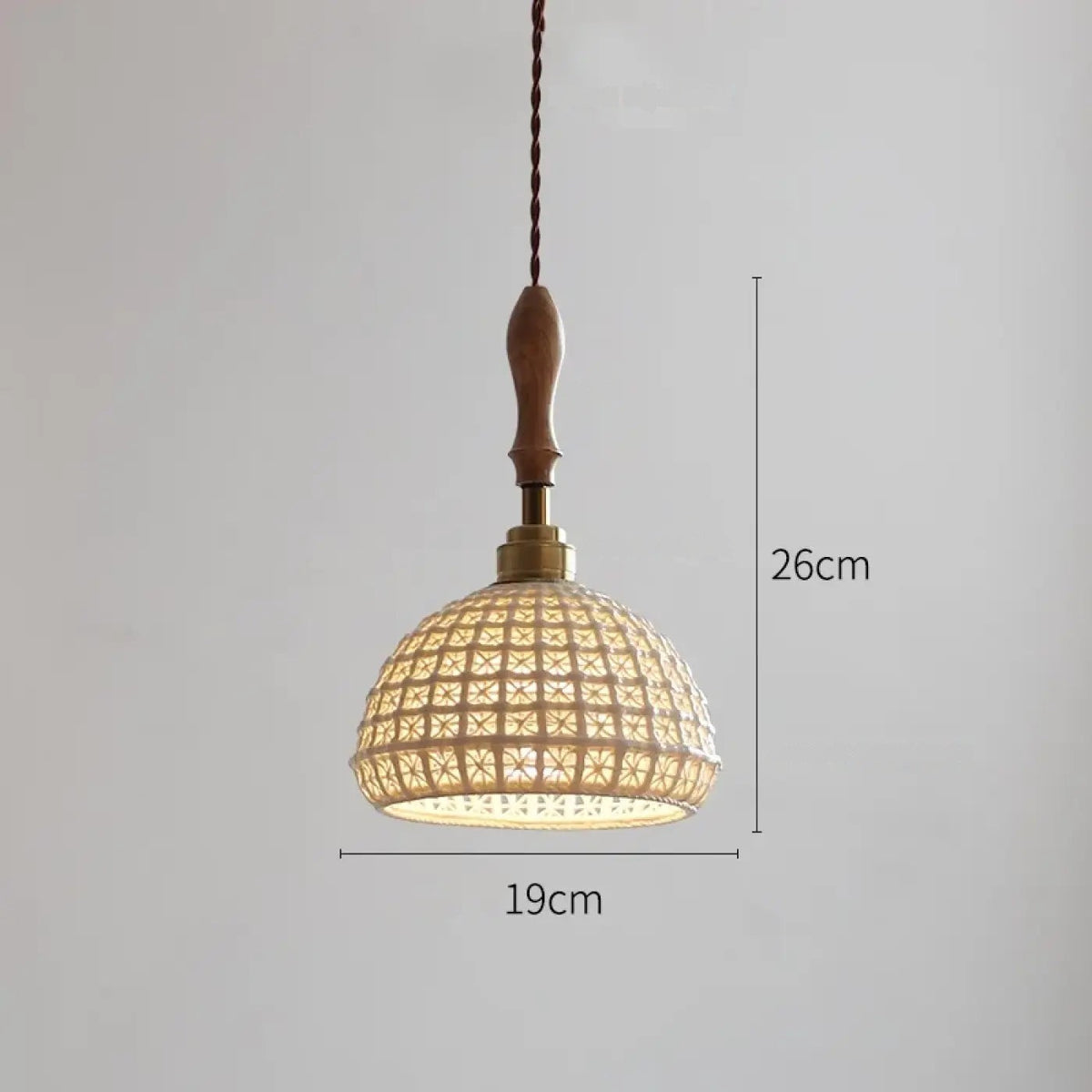 Lampa wisząca ceramiczna | Danella