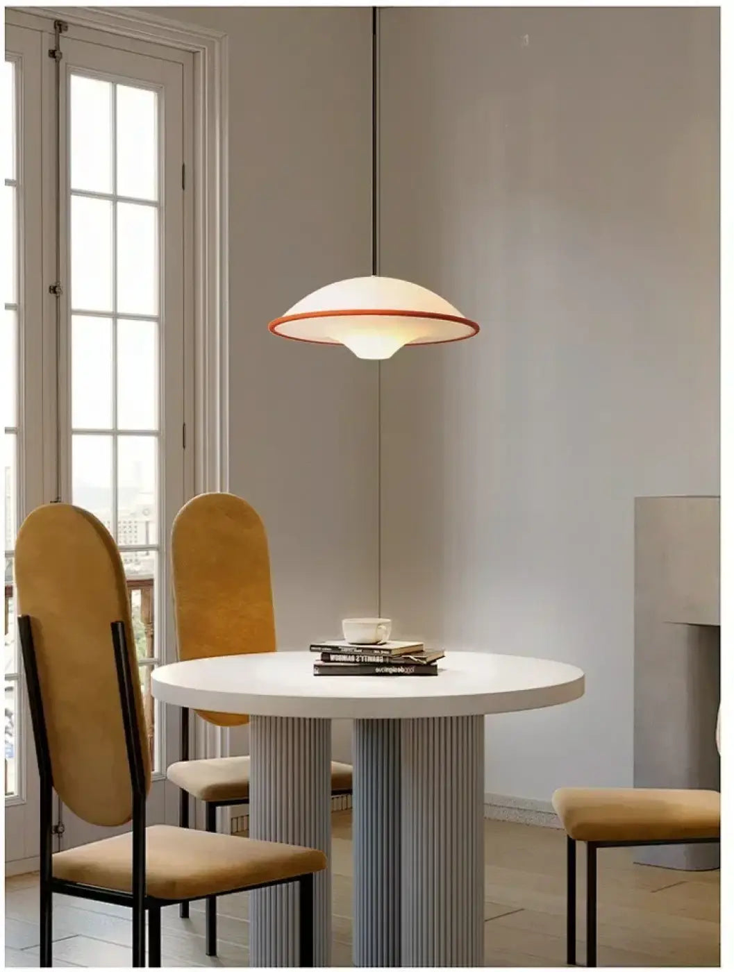 Lampa wisząca dysk do biura | Tuvina
