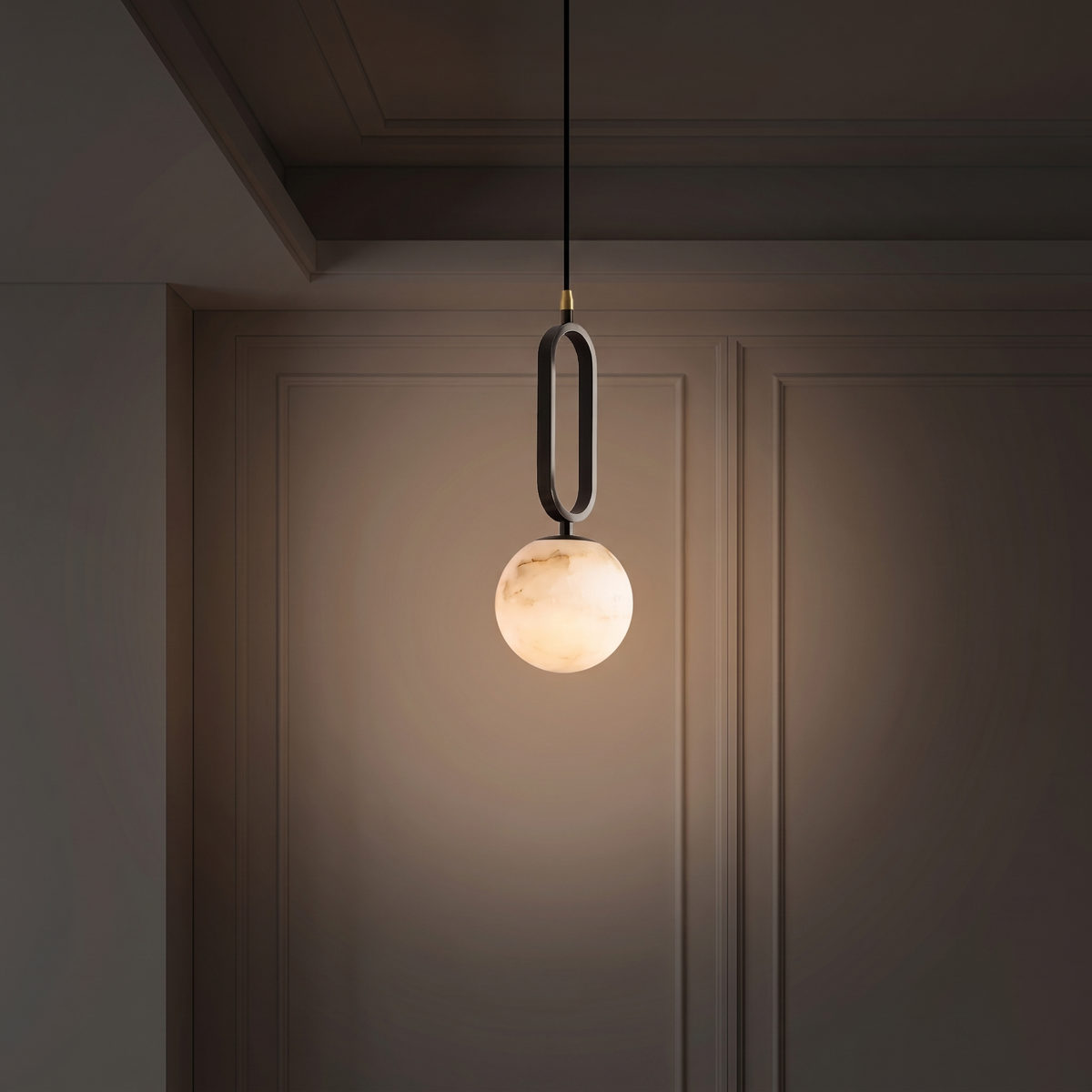 Lampa wisząca marmur | Mottella