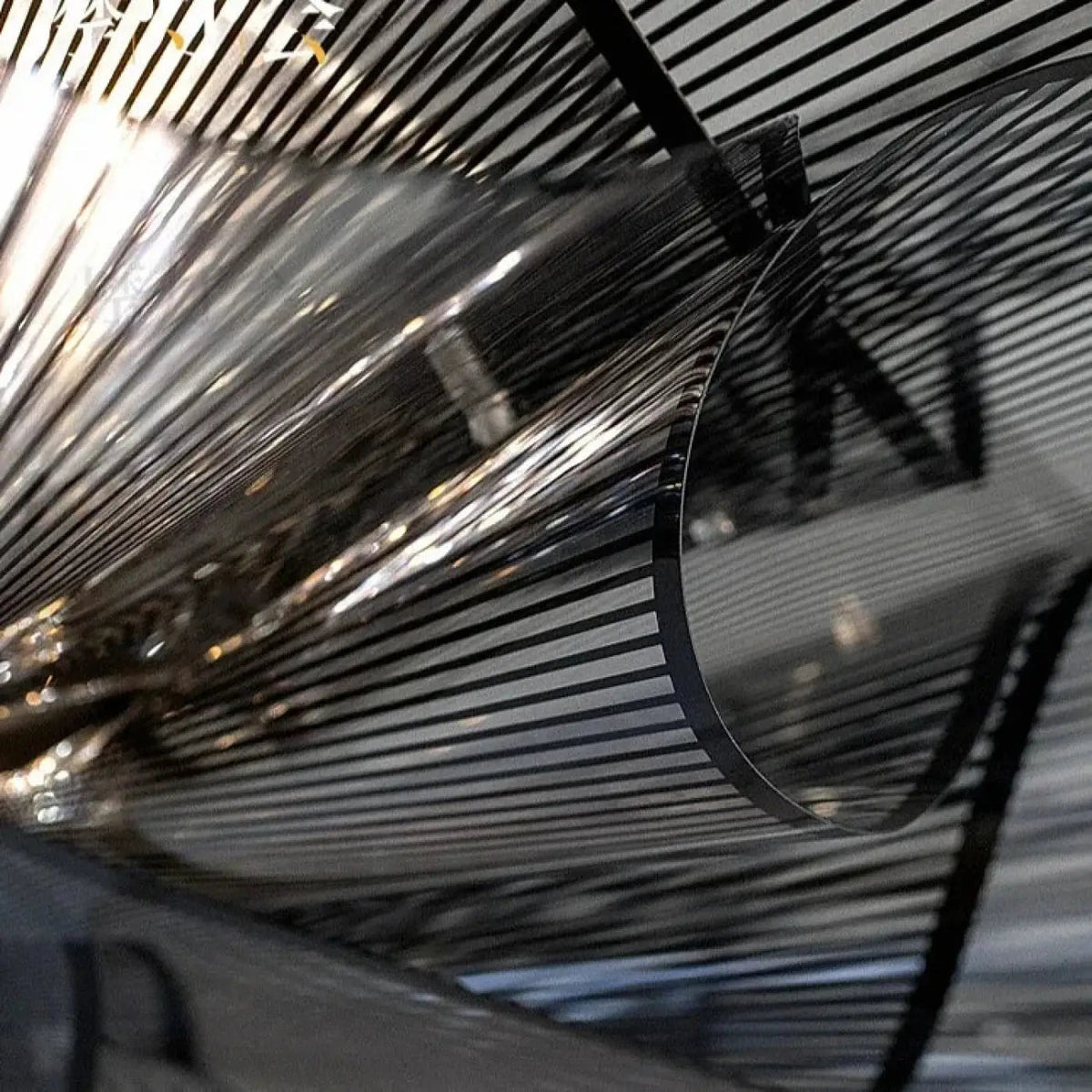 Lampa wisząca oryginalna designerska czarna | Neralda