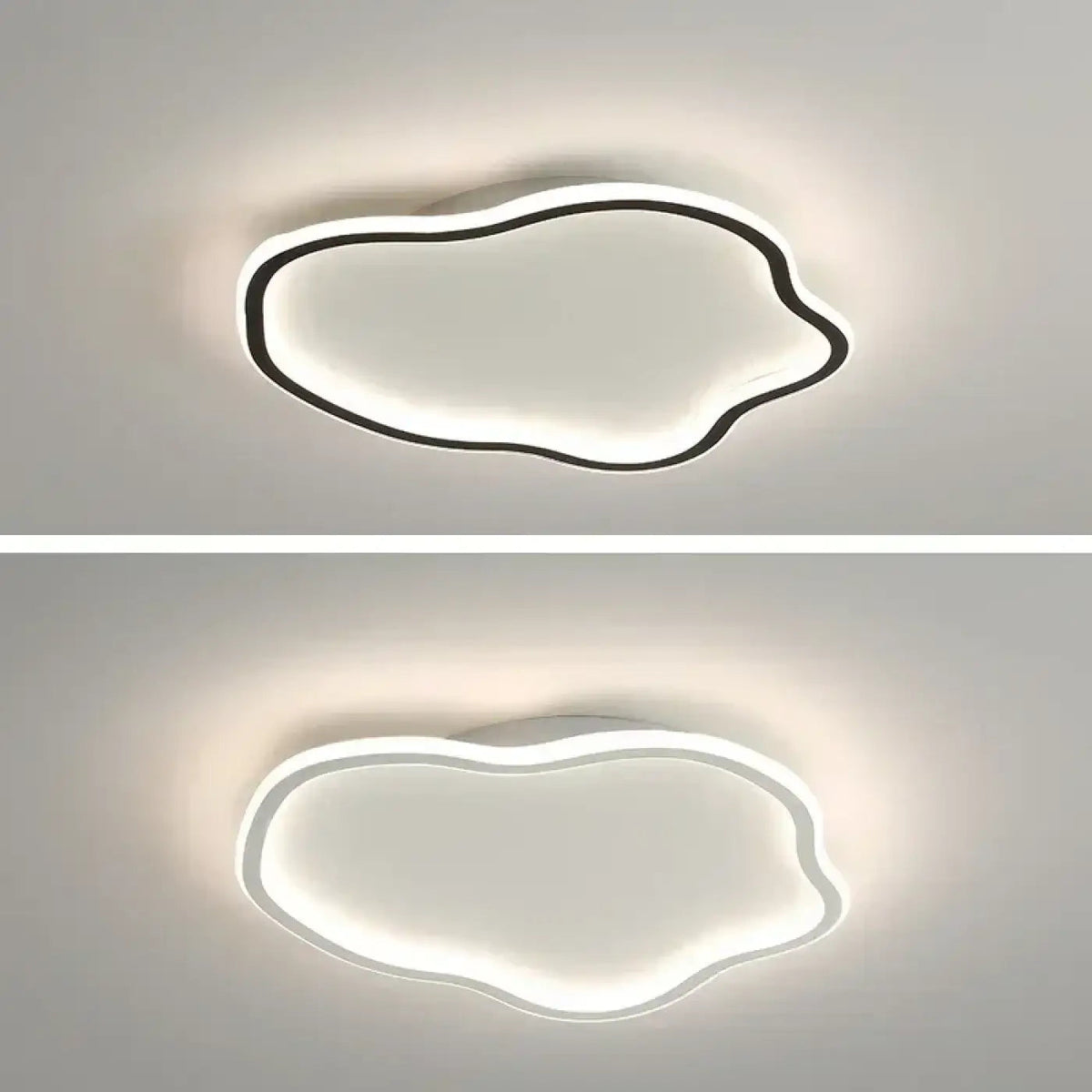 Plafon LED efekt gwiazd do jadalni