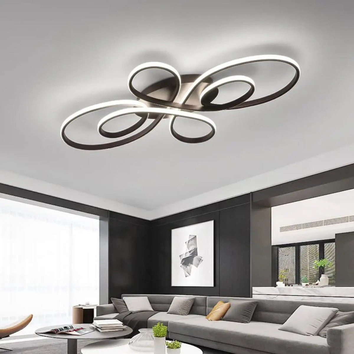 Plafon LED nowoczesny – ujęcie 5