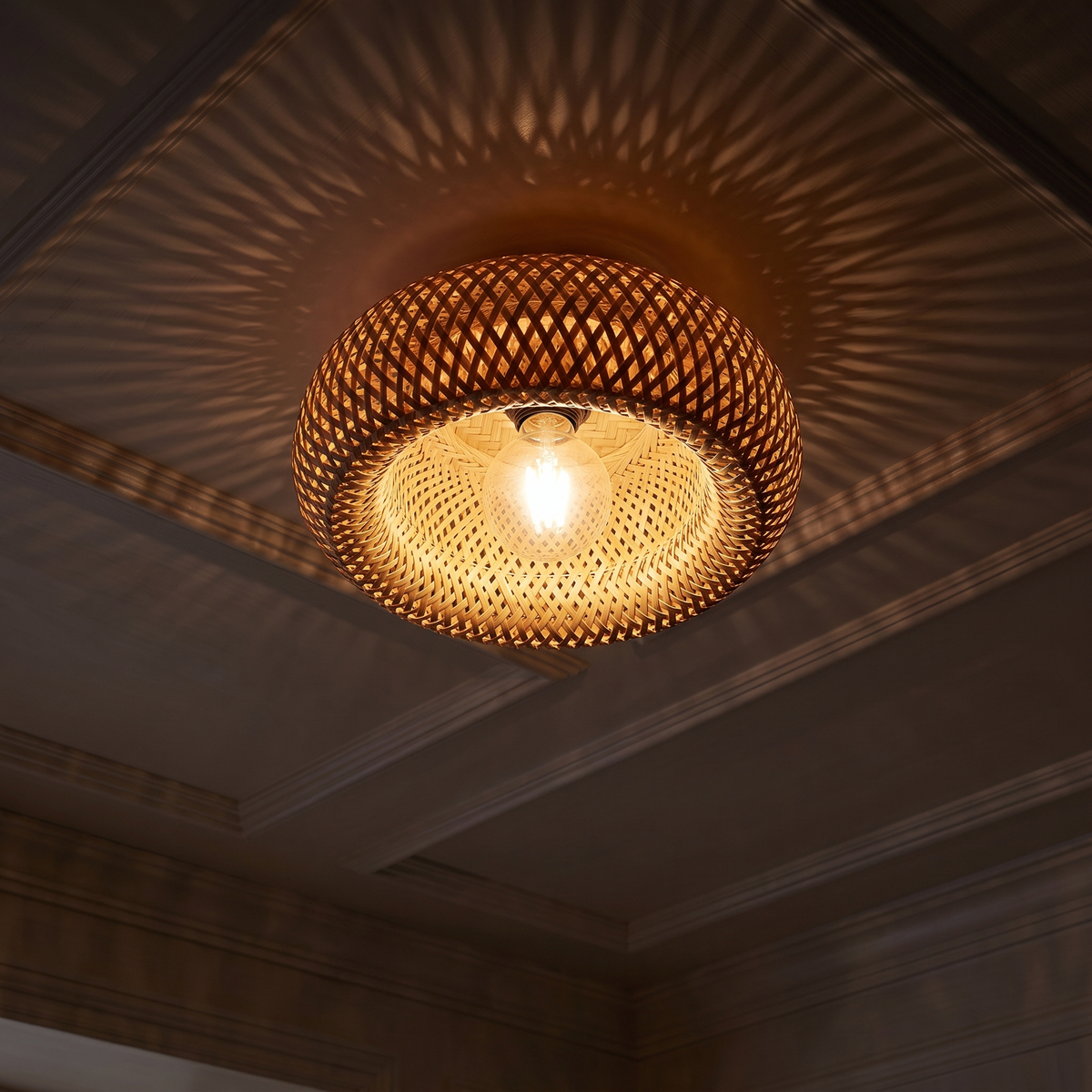 Plafon rattan | Novolo
