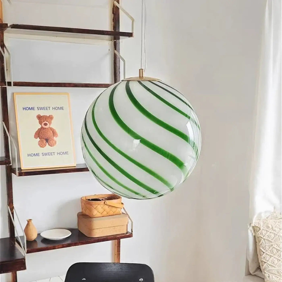 Czerwona lampa wisząca | Nellara