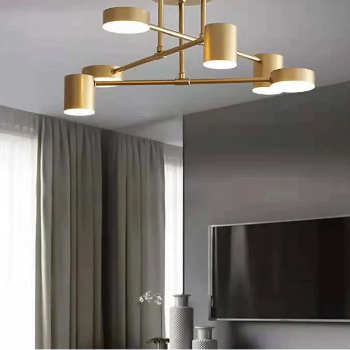Elegancki plafon do salonu w nowoczesnym stylu