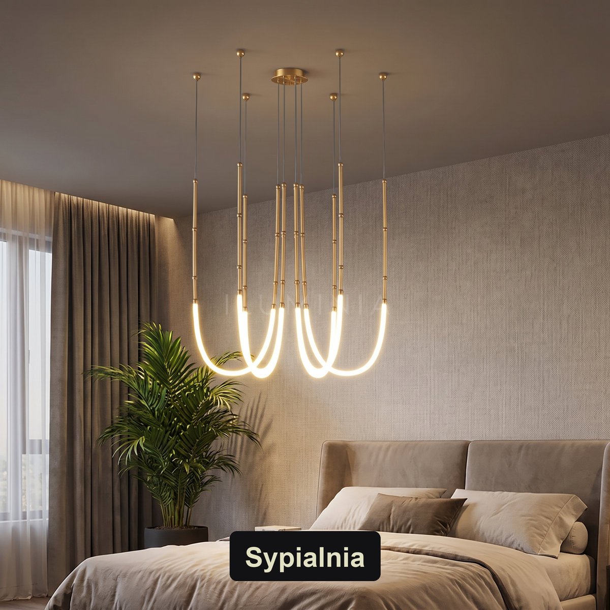 Elegancki żyrandol do sypialni | Venante