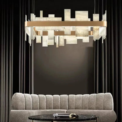 Geometryczna lampa wisząca | Elmenza