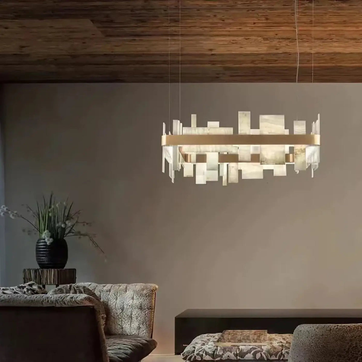 Geometryczna lampa wisząca | Elmenza