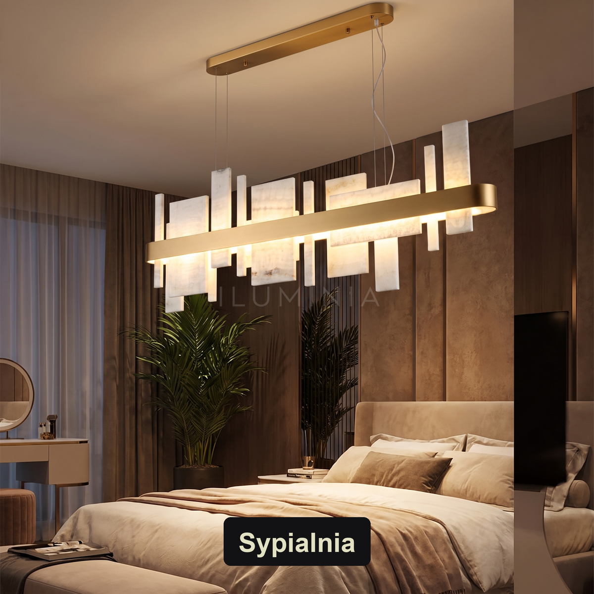 Geometryczna lampa wisząca | Elmenza