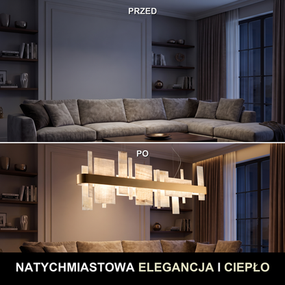 Geometryczna lampa wisząca | Elmenza