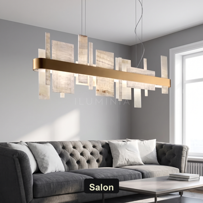 Geometryczna lampa wisząca | Elmenza