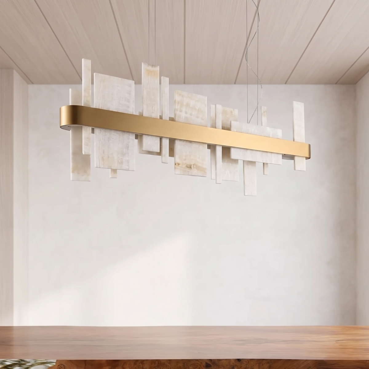 Geometryczna lampa wisząca | Elmenza