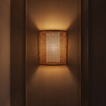 Kinkiet bambusowy – naturalny, zen | BAMBA