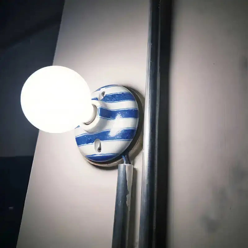 Kinkiet brązowy do sypialni