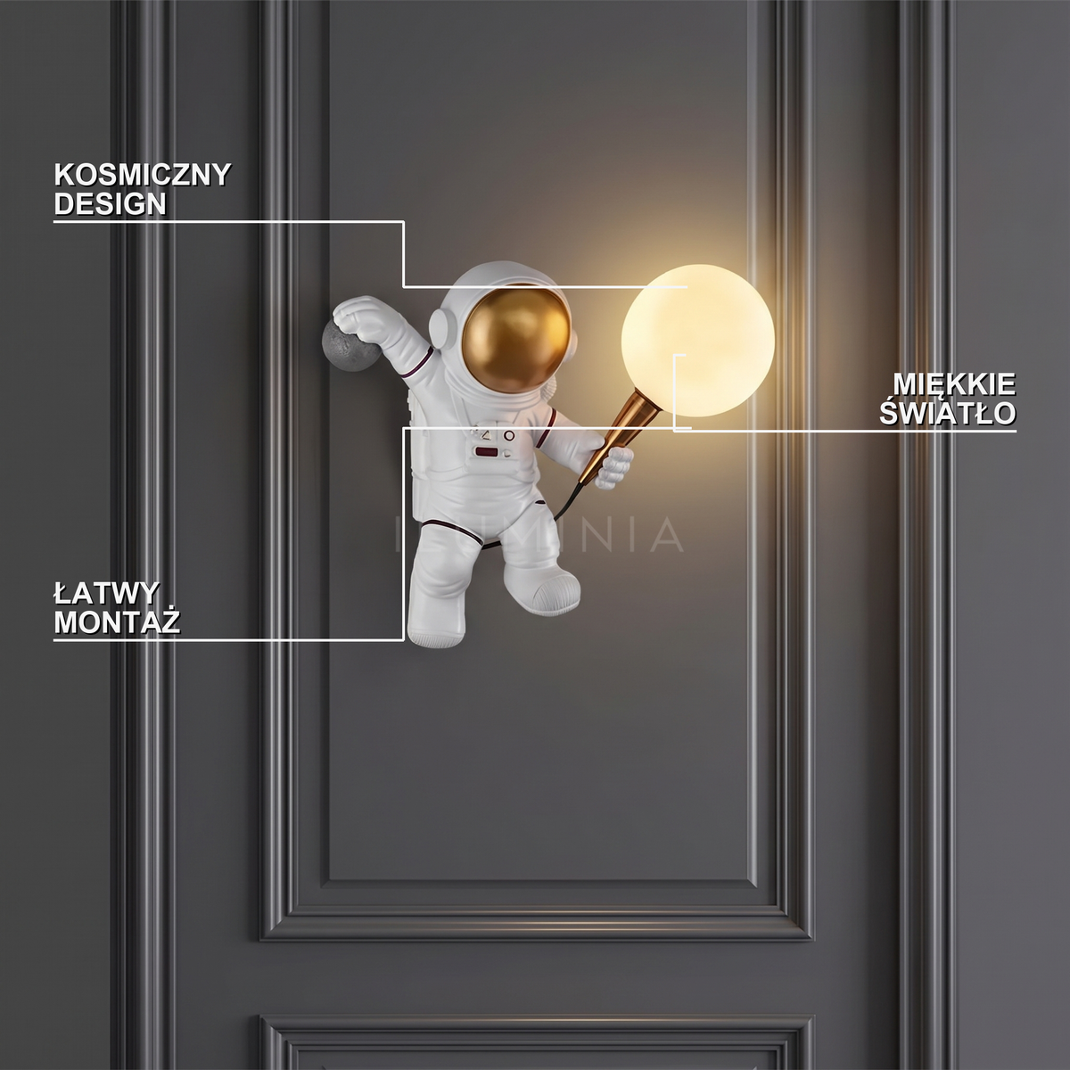 Kinkiet dla dzieci – astronauta, kosmos | ORBION