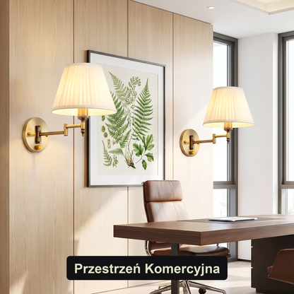 Kinkiet do czytania złoty | ABRELIS – przestrzeń komercyjna