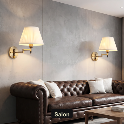 Kinkiet do czytania złoty | ABRELIS – salon