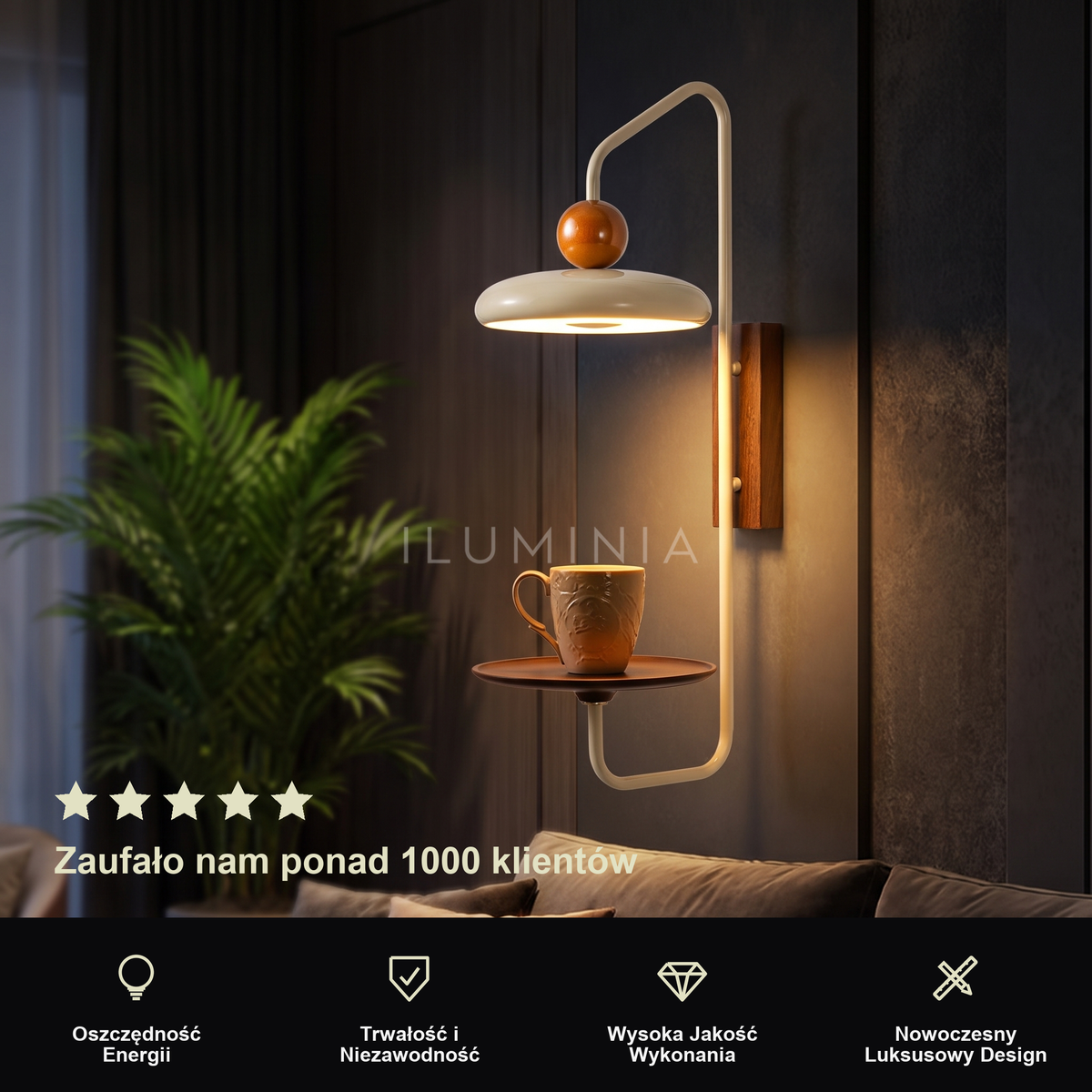 Kinkiet hotelowy do czytania | NORDYL