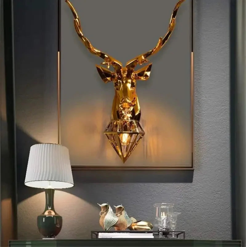 Kinkiet jeleń – dekoracyjny LED – ujęcie 3