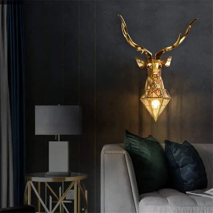 Kinkiet jeleń – dekoracyjny LED – ujęcie 4