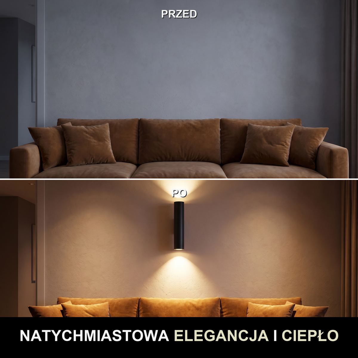 Kinkiet LED bezprzewodowy | NOXIRA