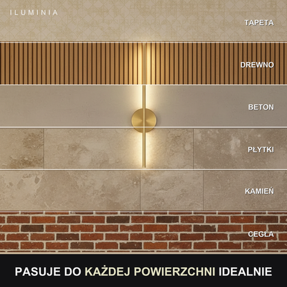 Kinkiet led na baterie – bezprzewodowy, magnetyczny – ujęcie 2