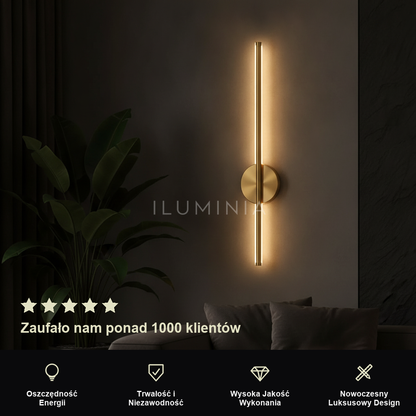 Kinkiet led na baterie | LINEA – prezentacja