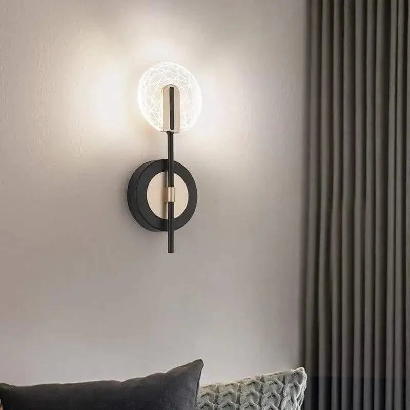 Kinkiet led na ścianę – designerski, energooszczędny – ujęcie 3