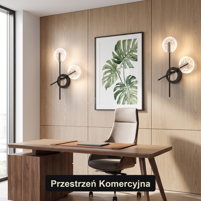 Kinkiet led na ścianę – designerski, energooszczędny | NOIVAR