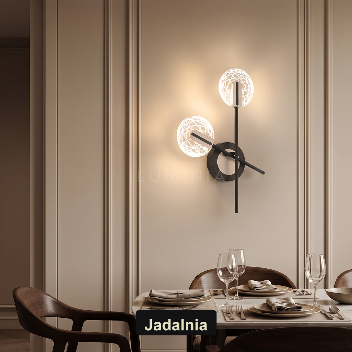 Kinkiet led na ścianę – designerski, energooszczędny | NOIVAR