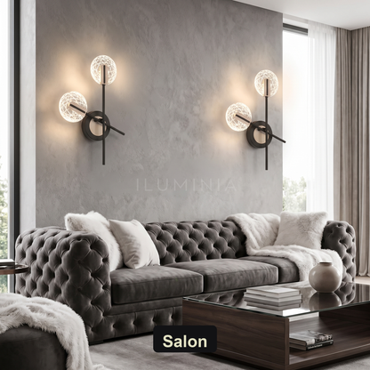 Kinkiet led na ścianę – designerski, energooszczędny | NOIVAR