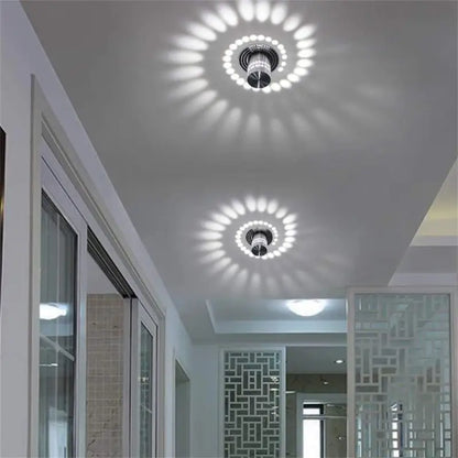 Kinkiet LED RGB do salonu