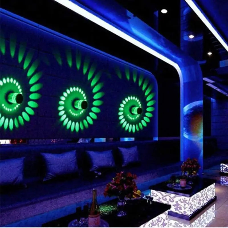 Kinkiet LED RGB do sypialni