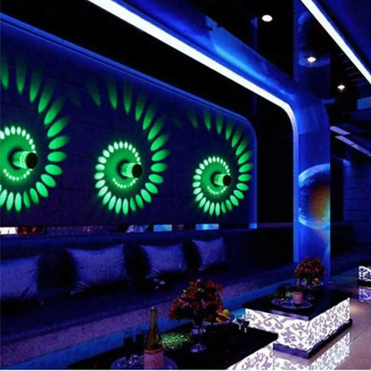 Kinkiet LED RGB do sypialni