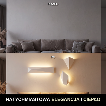 Kinkiet ledowy nowoczesny – geometryczny design | GOULETI