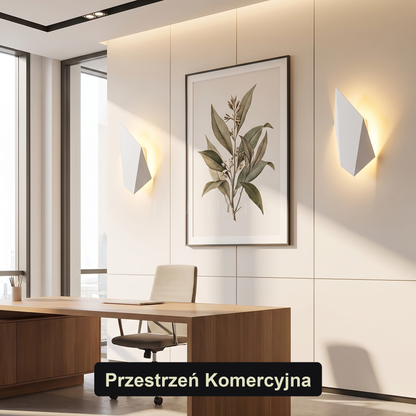 Kinkiet ledowy nowoczesny – geometryczny design | GOULETI
