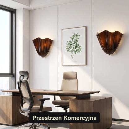 Kinkiet muszla – szklany, nadmorski | COCHIC – przestrzeń komercyjna