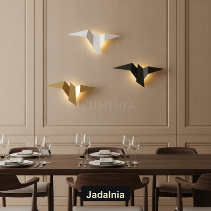 Kinkiet ptak – dekoracyjny LED | AVELLA – jadalnia