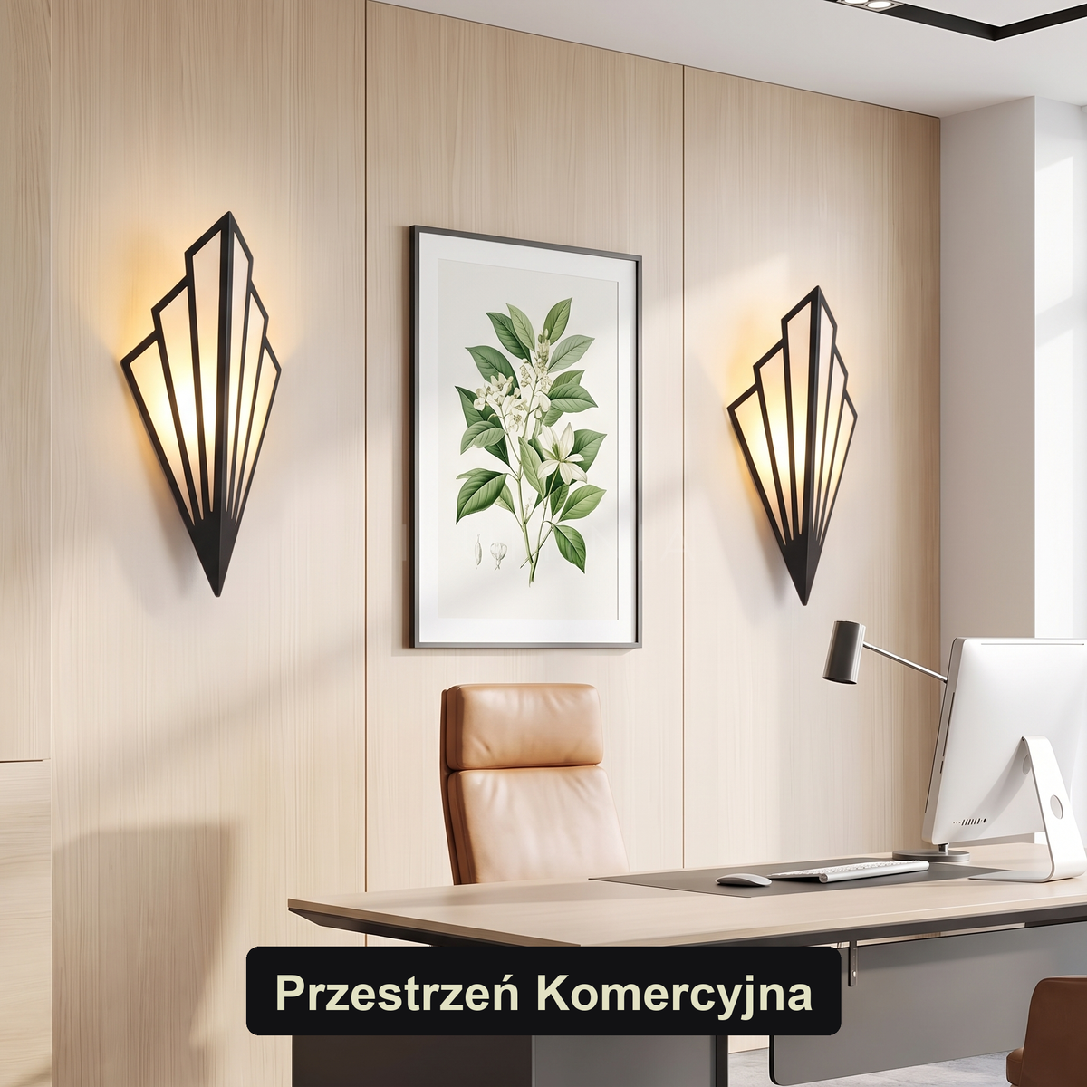 Kinkiet ścienny bezprzewodowy | GEOMERA