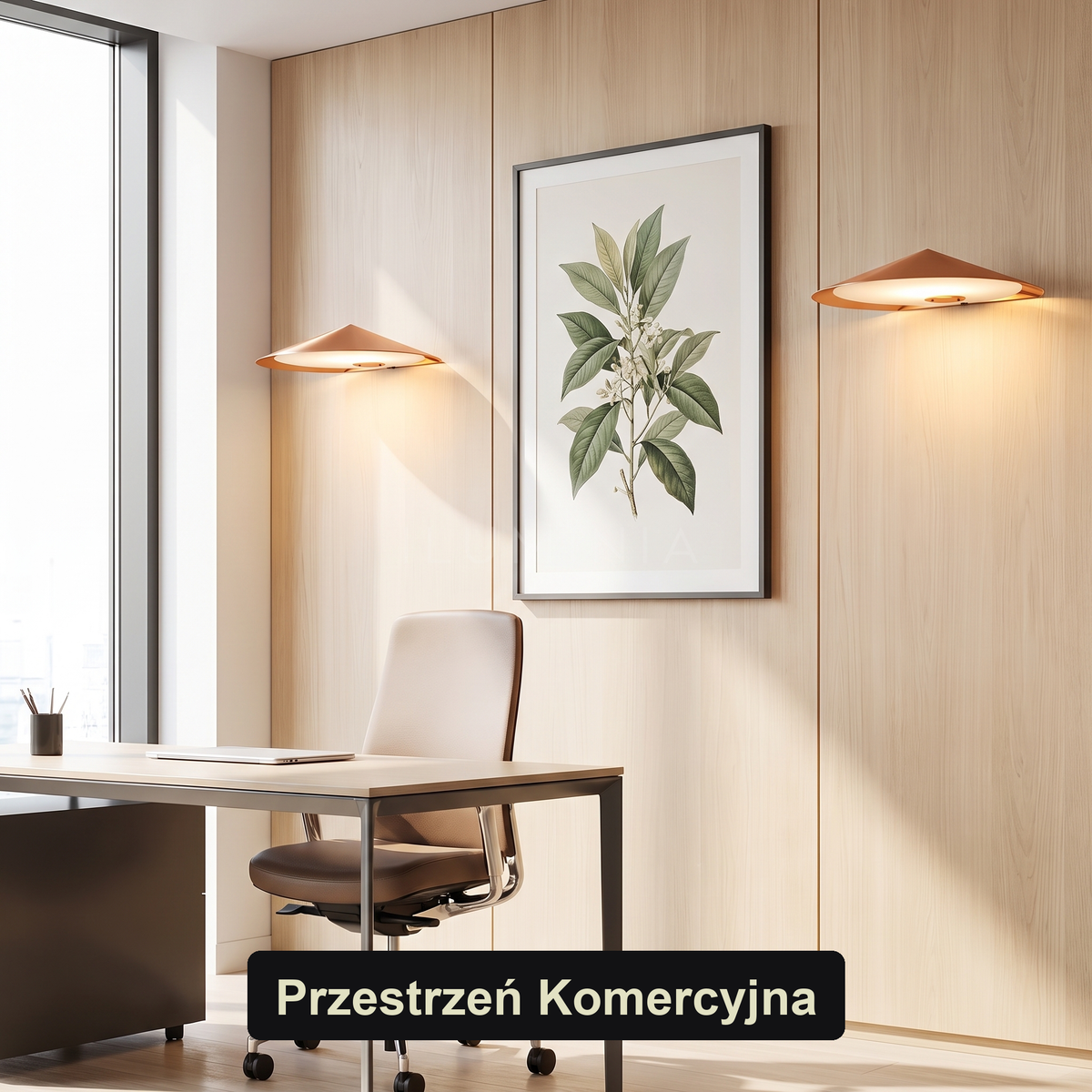Kinkiet stożek – miedziany klosz | CUPRIS