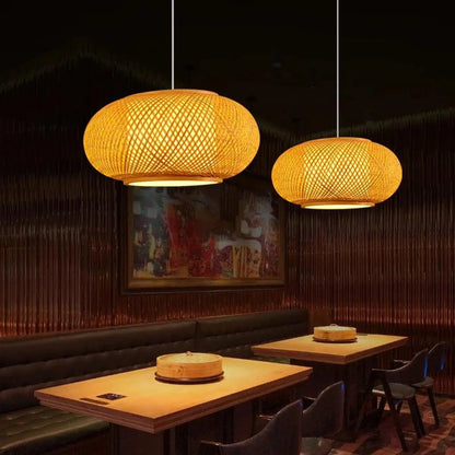Lampa bambusowa wisząca | Bracella