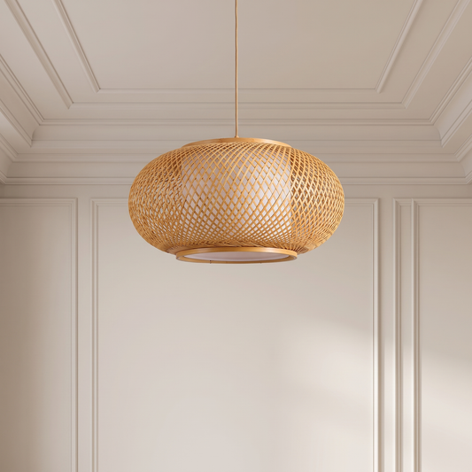 Lampa bambusowa wisząca | Bracella