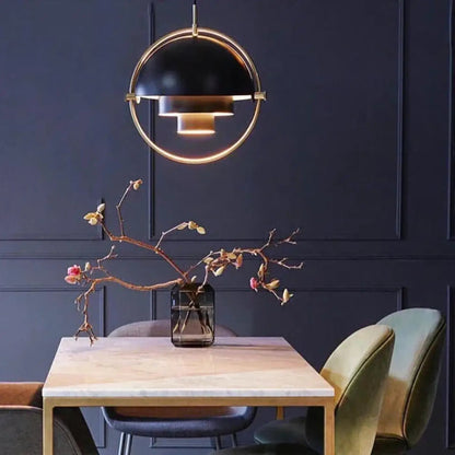Lampa chromowana wisząca | Corelle