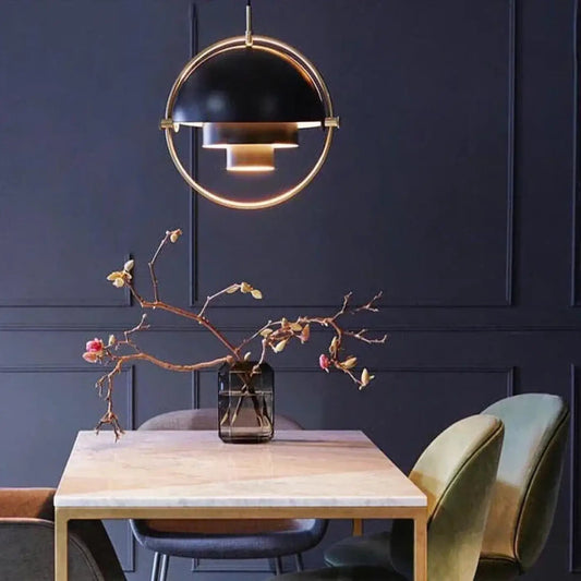 Lampa chromowana wisząca | Corelle