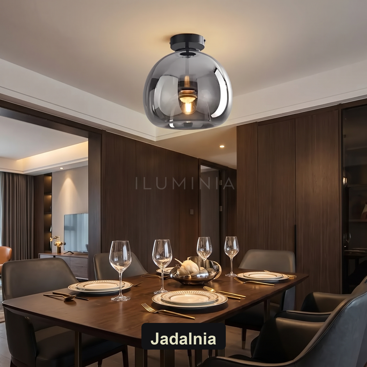 Lampa do przedpokoju plafon | Milino