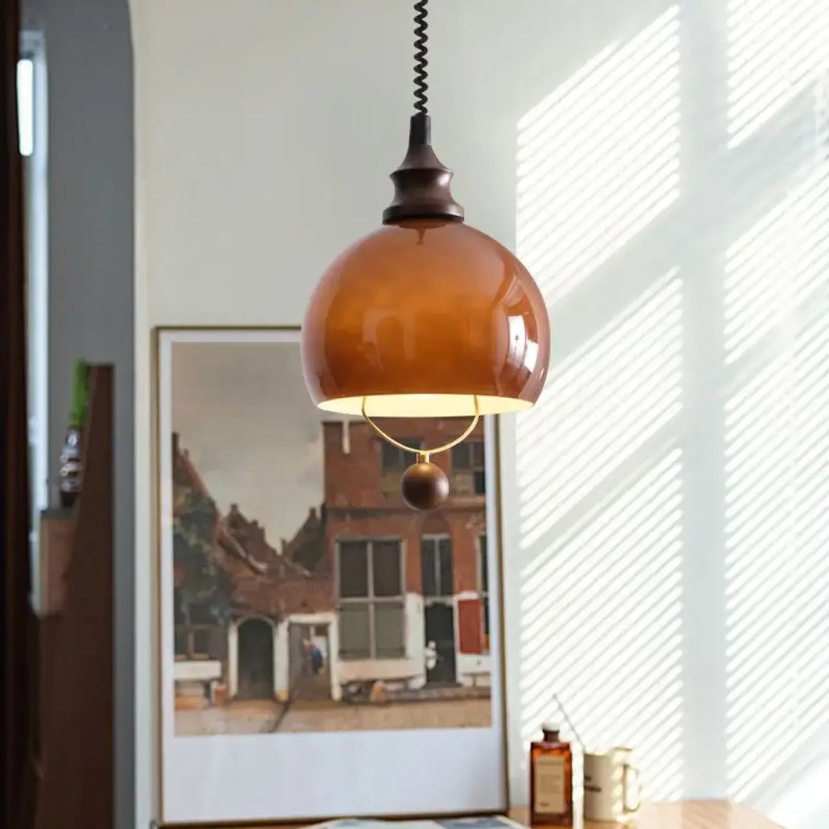 Lampa globus wisząca | Tellenna