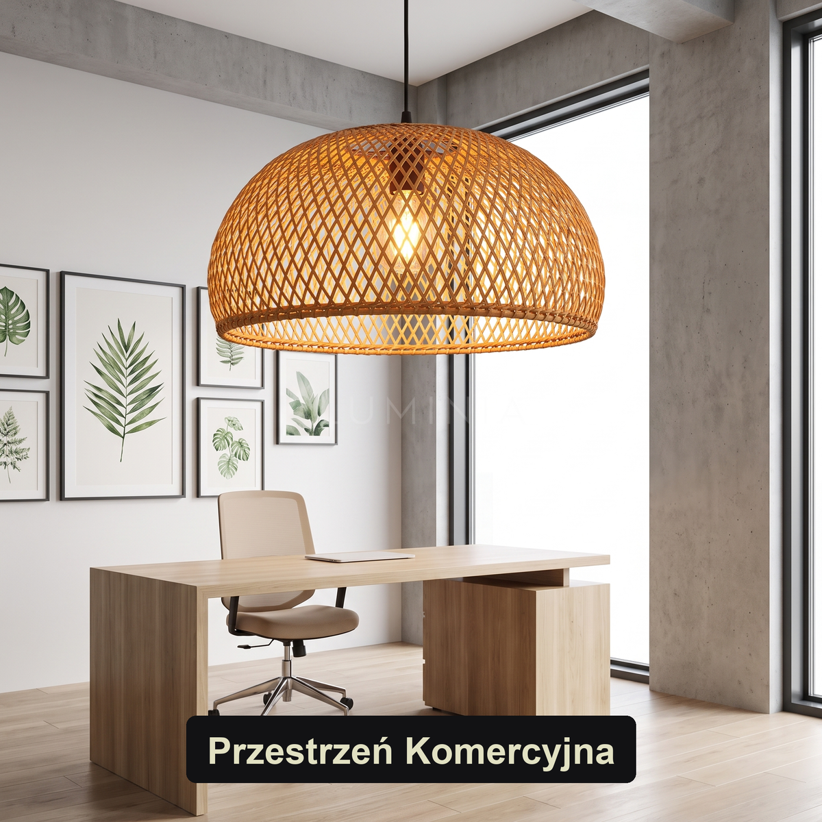 Lampa japońska wisząca | Dolessa – przestrzeń komercyjna