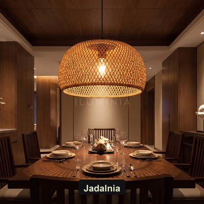 Lampa japońska wisząca | Dolessa – jadalnia